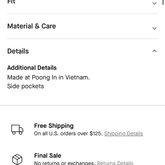 NWT Everlane The Long-Sleeve Riviera Dress Size Small - Beech - Picture 10 of 13